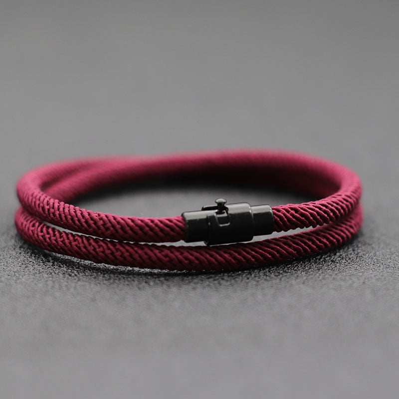 Double Layer Magnetic Rope Bracelet | Panthera Lux