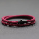 Double Layer Magnetic Rope Bracelet | Panthera Lux