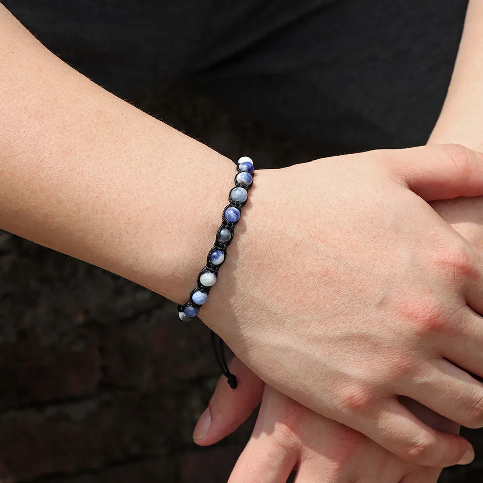 Adjustable Beaded Cord Wrap | Panthera Lux