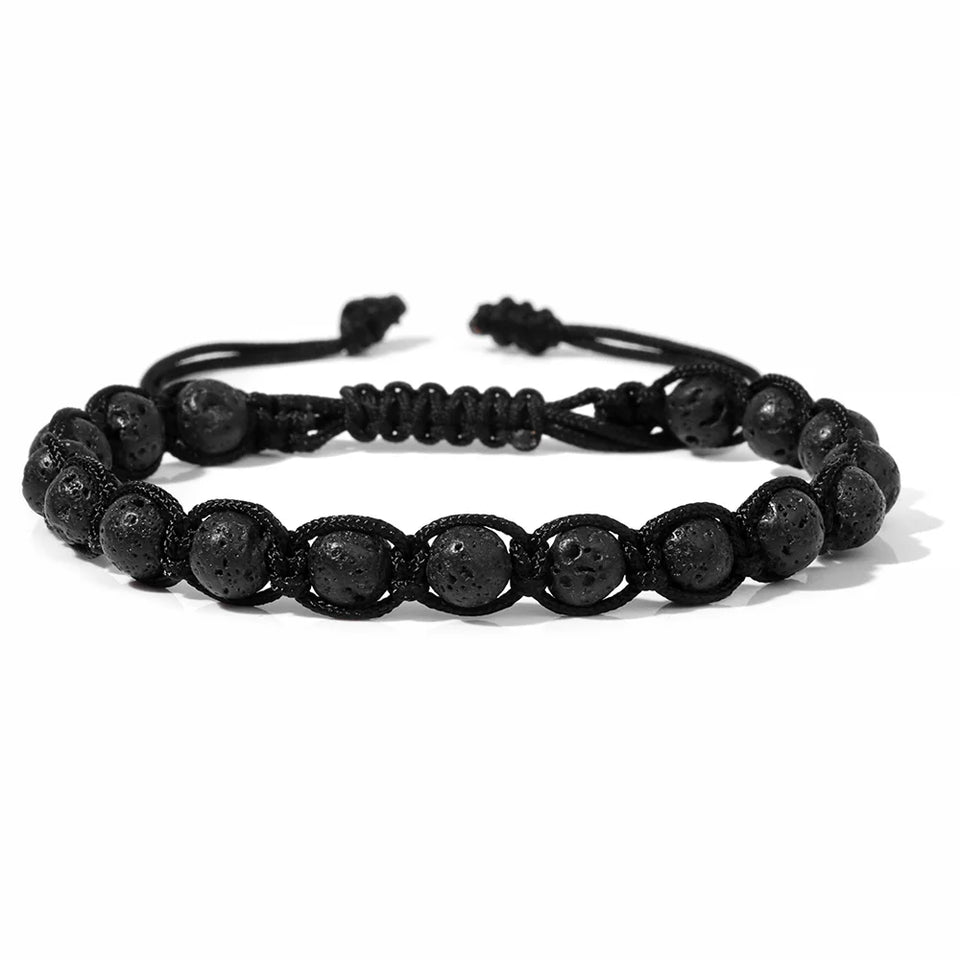 Adjustable Beaded Cord Wrap | Panthera Lux