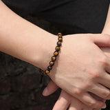 Adjustable Beaded Cord Wrap | Panthera Lux