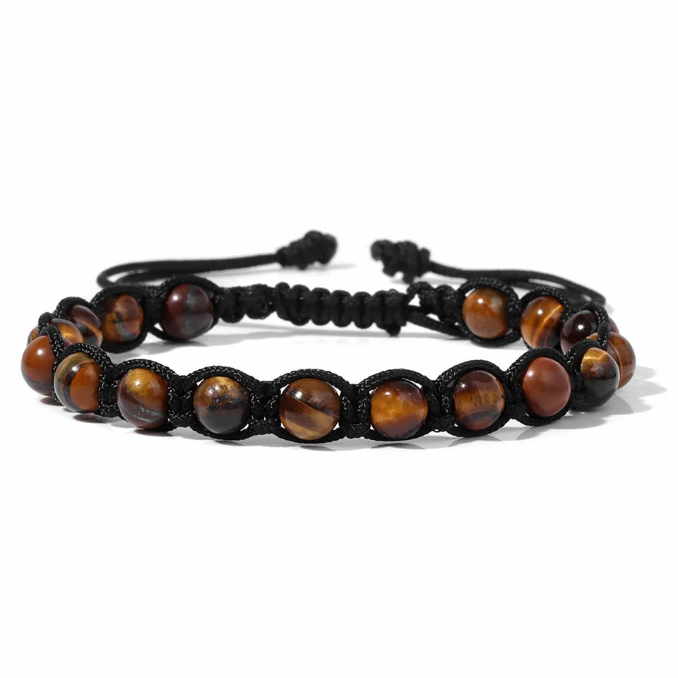 Adjustable Beaded Cord Wrap | Panthera Lux