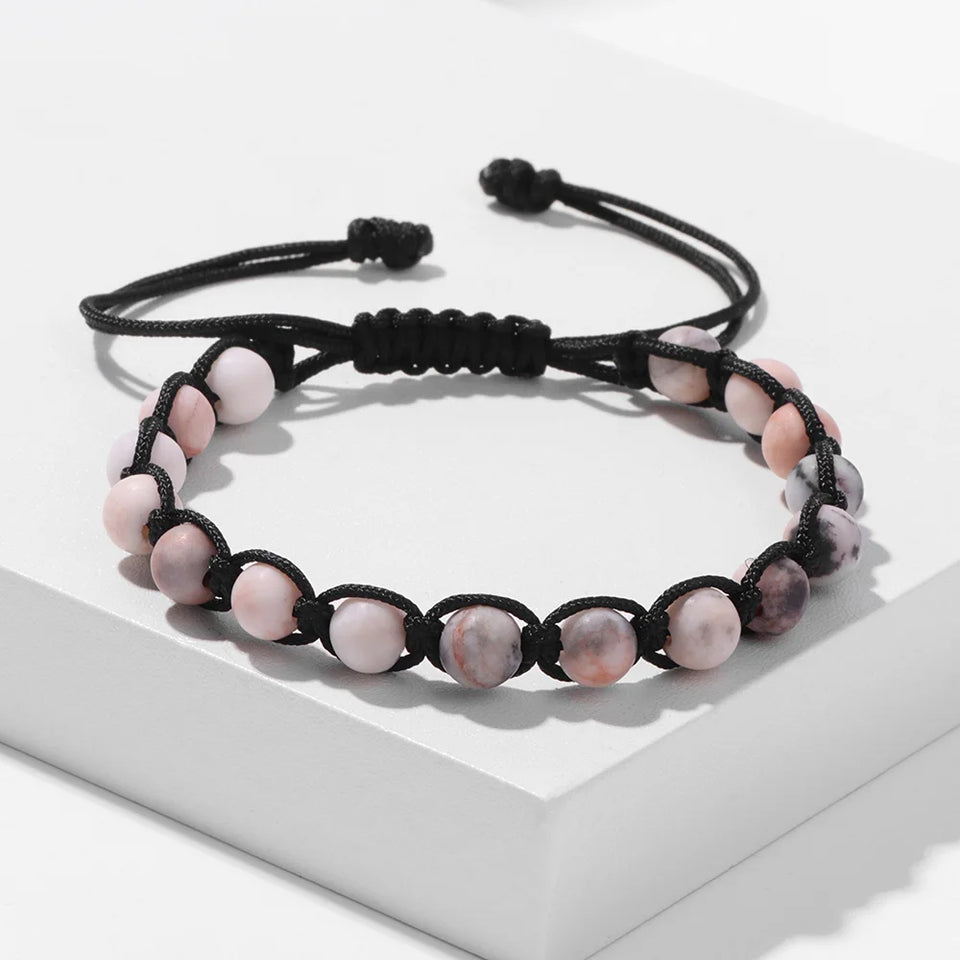 Adjustable Beaded Cord Wrap | Panthera Lux