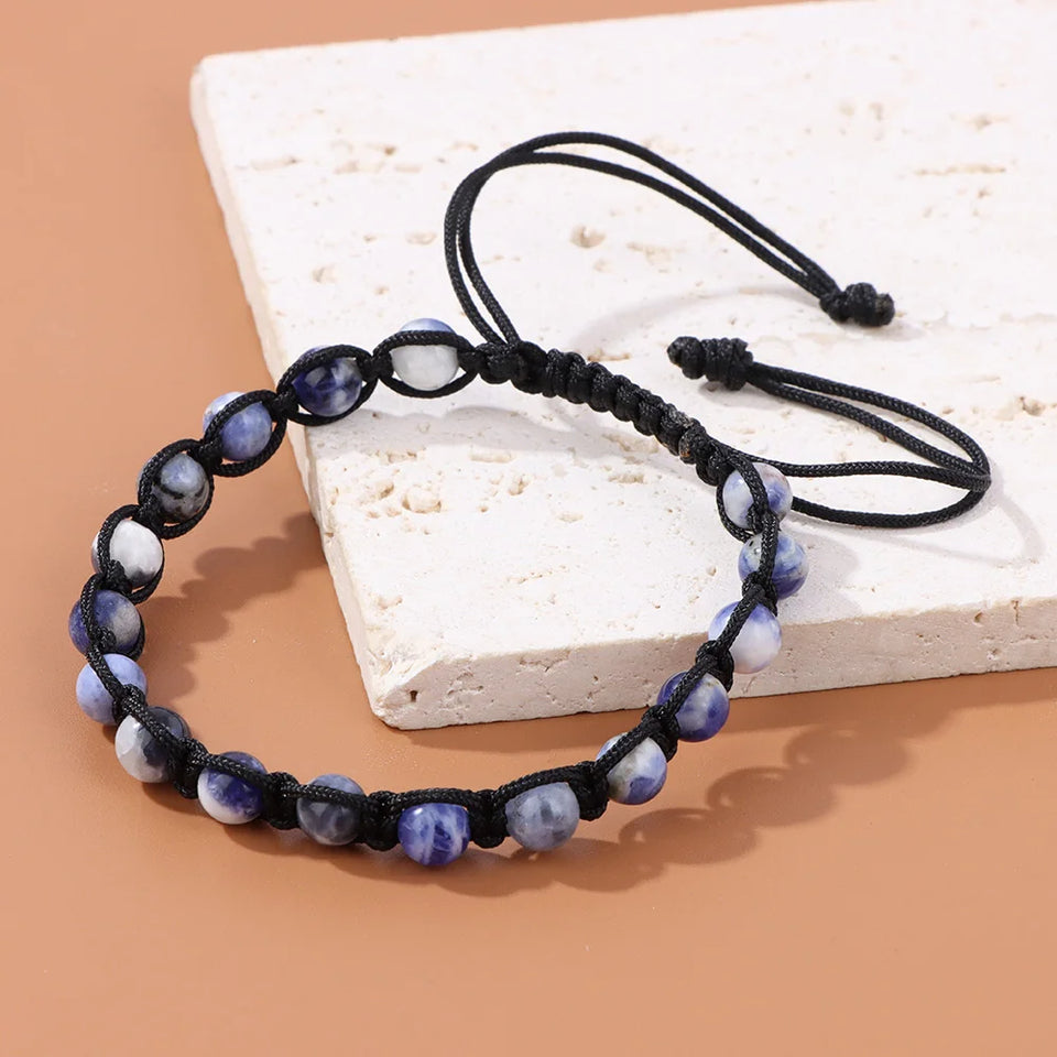 Adjustable Beaded Cord Wrap | Panthera Lux