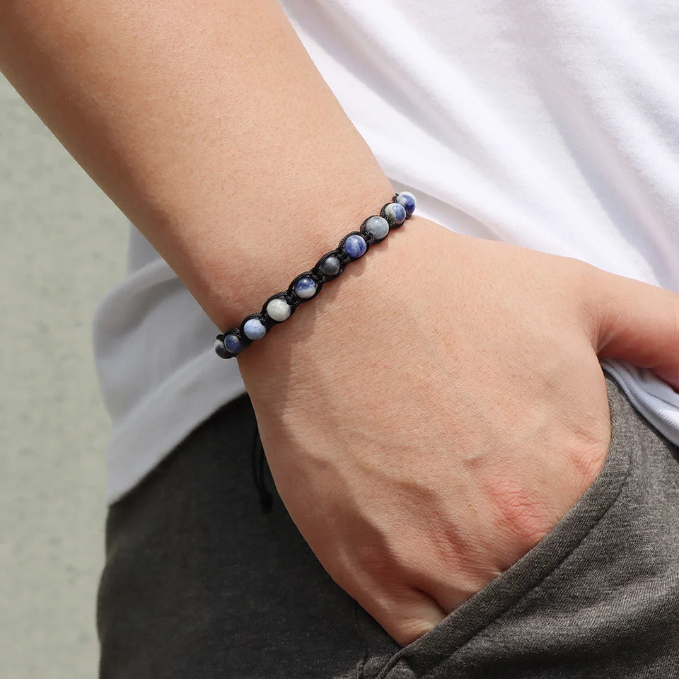 Adjustable Beaded Cord Wrap | Panthera Lux
