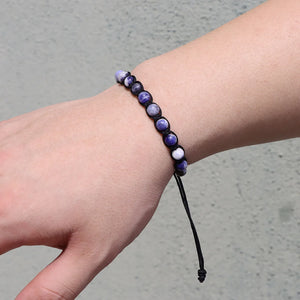Adjustable Beaded Cord Wrap | Panthera Lux