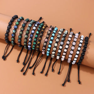 Adjustable Beaded Cord Wrap | Panthera Lux