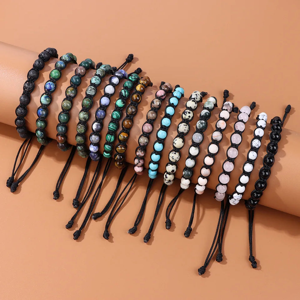 Adjustable Beaded Cord Wrap | Panthera Lux
