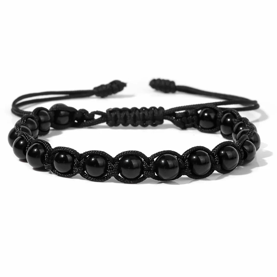 Adjustable Beaded Cord Wrap | Panthera Lux
