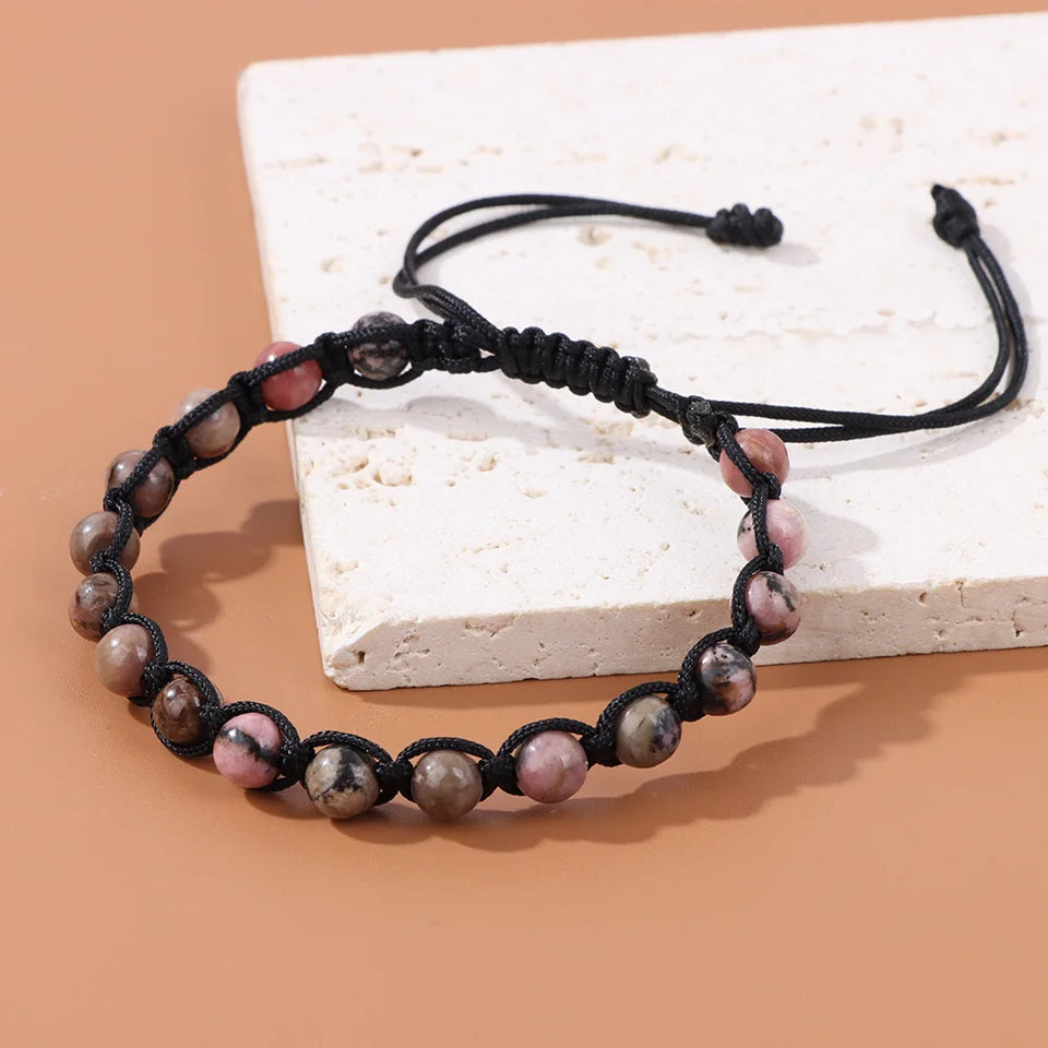 Adjustable Beaded Cord Wrap | Panthera Lux