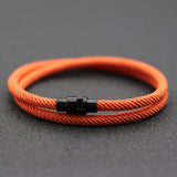 Double Layer Magnetic Rope Bracelet - Panthera Lux