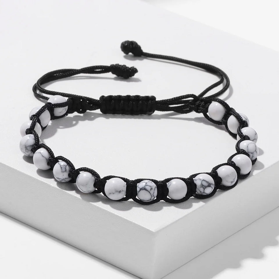 Adjustable Beaded Cord Wrap | Panthera Lux