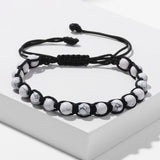 Adjustable Beaded Cord Wrap | Panthera Lux