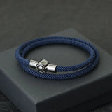 Magnetic Rope Bracelet Round Latch