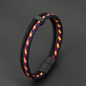 Braided Double Stack with Magnetic Clasp | Panthera Lux