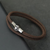 Magnetic Rope Bracelet Round Latch | Panthera Lux