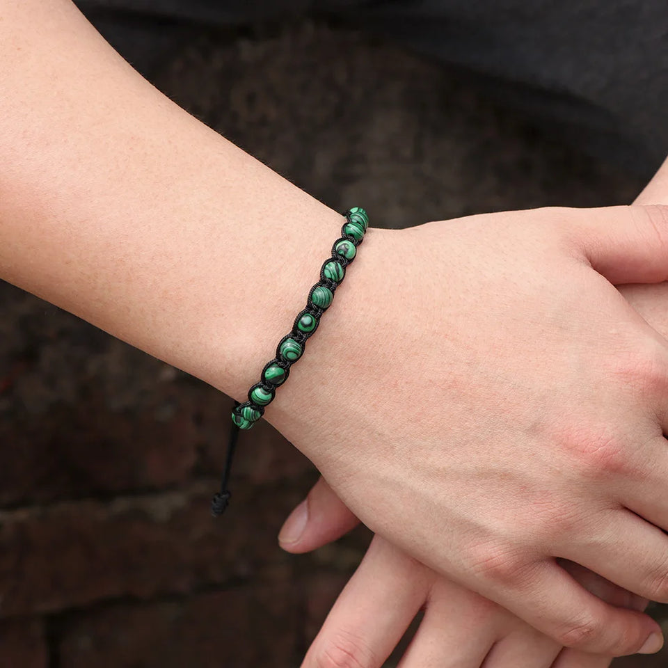 Adjustable Beaded Cord Wrap | Panthera Lux