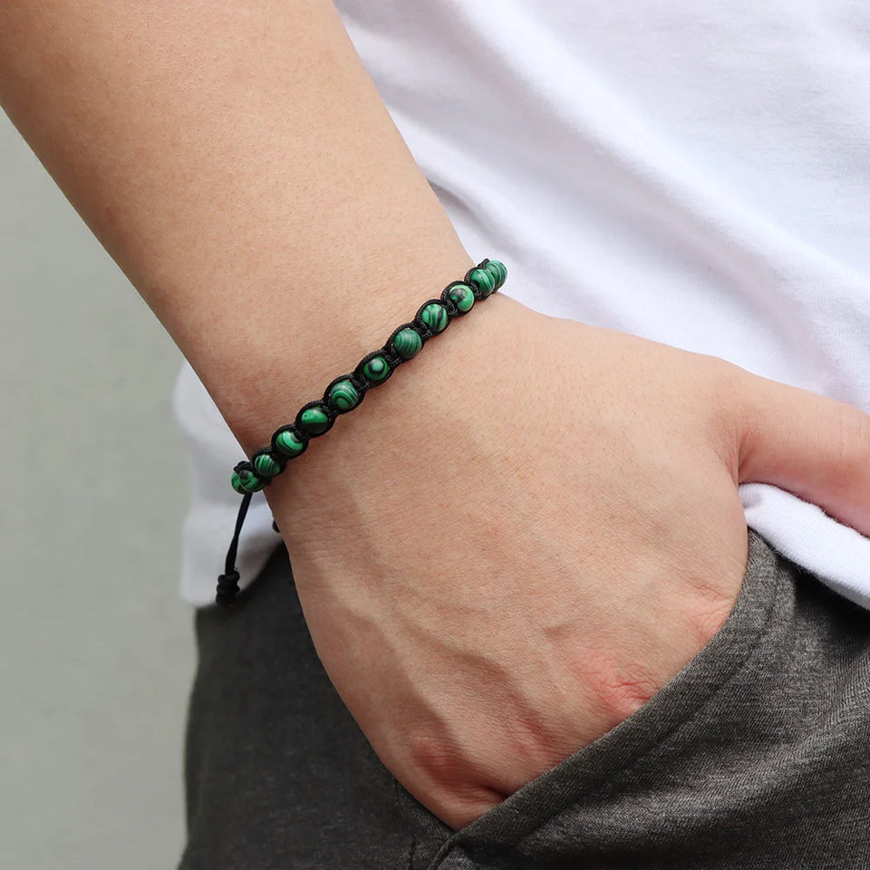 Adjustable Beaded Cord Wrap | Panthera Lux