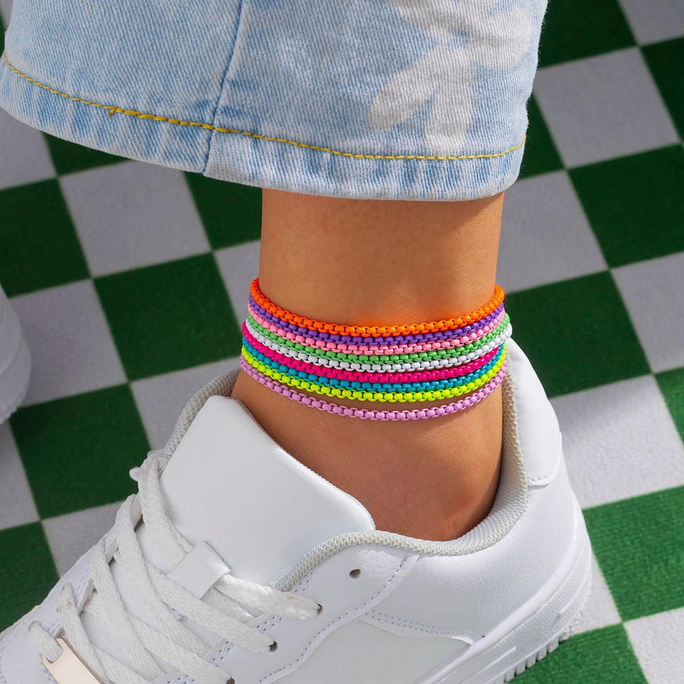 Adjustable Chain Anklets - Panthera Lux