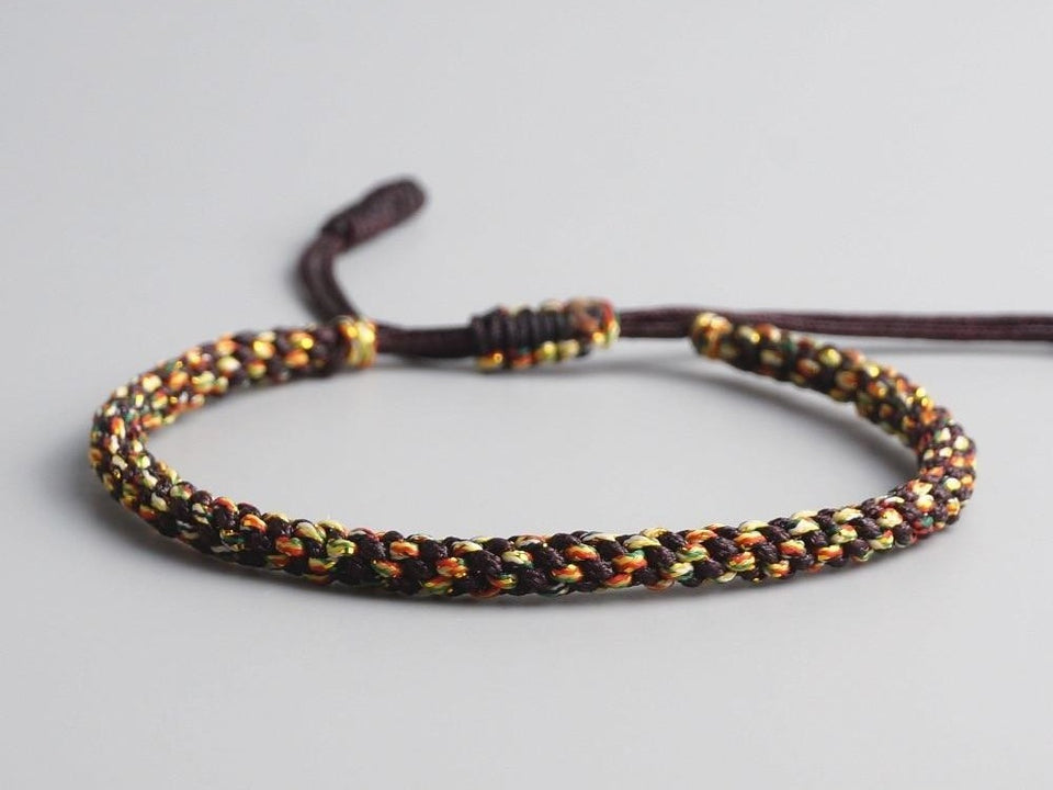 Multicolored Tibetan Rope Bracelet | Panthera Lux