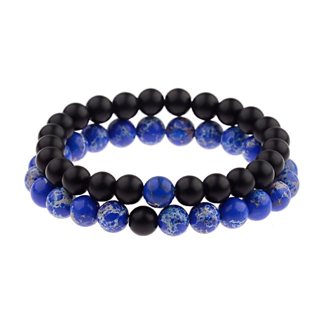 Frosted Distance Bracelets | Panthera Lux