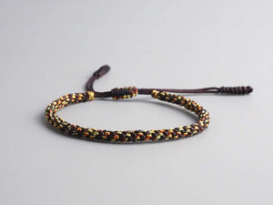 Multicolored Tibetan Rope Bracelet | Panthera Lux